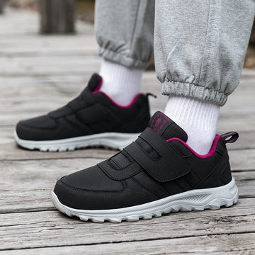 Swollen Feet Shoes Non Slip Casual Running Shoes Hook Loop Sport Shoes Wide Tennis Shoes for Middle Aged and Elderly Men